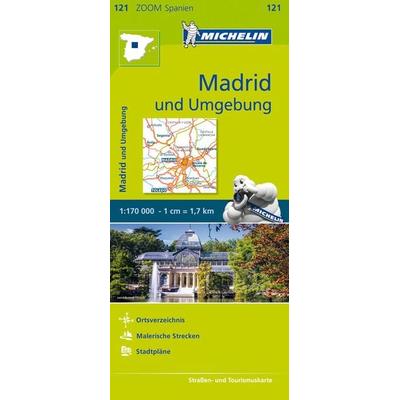 Michelin Madrid und Umgebung, Karte von , Michelin, 978-2-06-721960-1