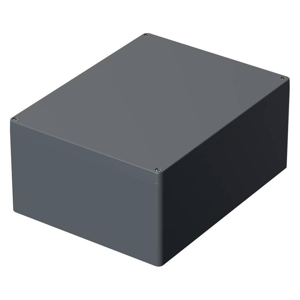 Rose Industrie-Gehäuse Silber-Grau (RAL 7001) Aluminium (Gehäuse) (1314018)