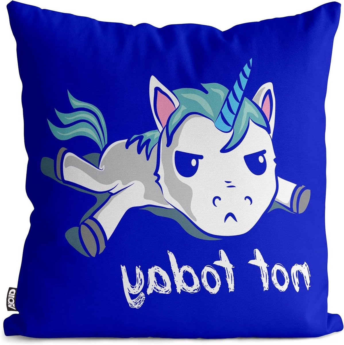 VOID Not today Unicorn kussensloop voor binnen en buiten