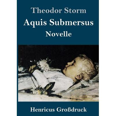 Aquis Submersus (Großdruck), Gebundene Ausgabe von Theodor Storm, BoD - Books on Demand, 978-3-8478-4248-4
