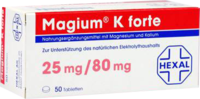 Hexal AG MAGIUM K forte Tabletten 31 g 02881625