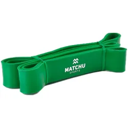 Matchu Sports Resistance Band Medium - Grün - 1 Meter - Medium