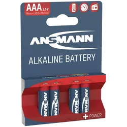 ANSMANN Micro - Batterie 4 x AAA-Typ - Alkalisch
