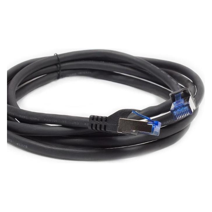 Good Connections Alcasa 8060-SF150S Netzwerkkabel 15 m Cat6a S/FTP (S-STP) Schwarz (S/FTP, CAT6a, 15 m) (8060-SF150S)