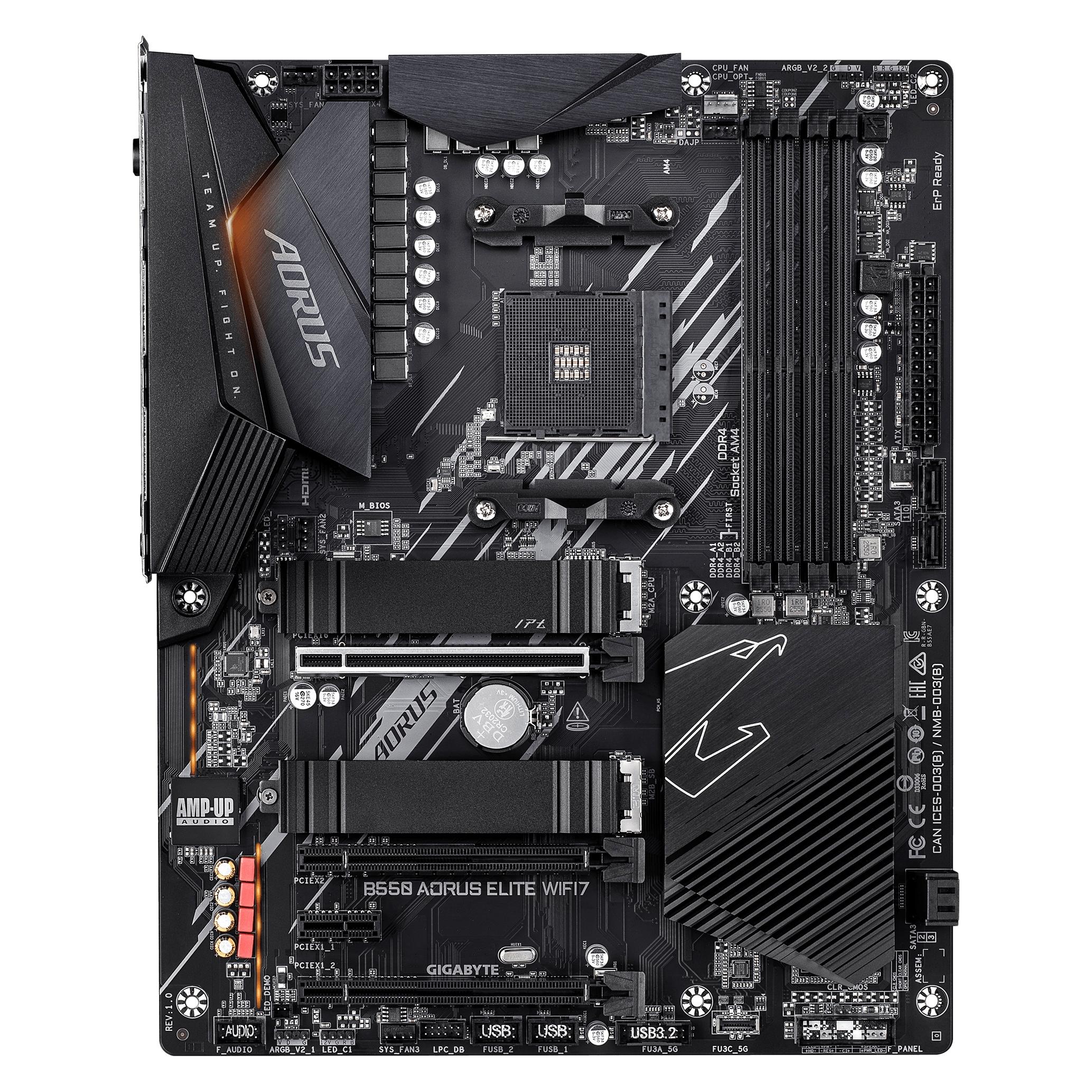 Gigabyte B550 AORUS ELITE WF7 (AM4, AMD B550, ATX) (B550 AORUS ELITE WF7)