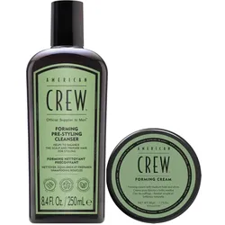 American Crew Forming Cream + Cleanser Set (Forming Cream 50g + Cleanser 250ml)