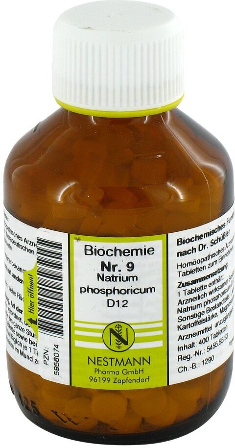 NESTMANN Biochemie 9 Natrium phosphoricum D12 Tabletten