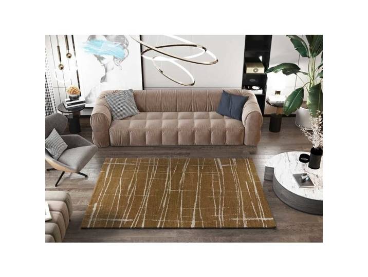 Tapis ATTICGO abstrait 160 x 230 cm VENUS 68123 cuivre