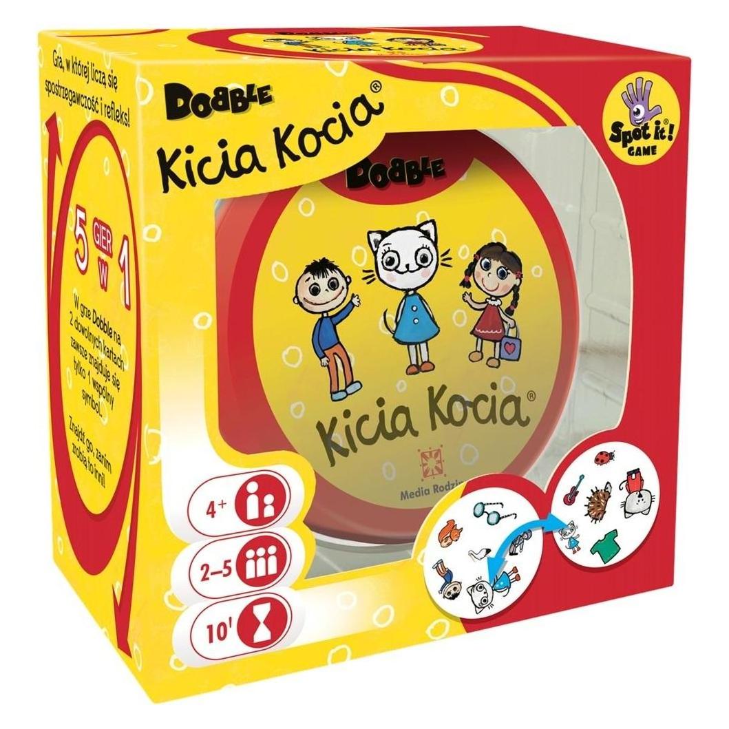 Rebel Gra Dobble Kicia Kocia (Polnisch, 2 - 5 Spieler) (81685)