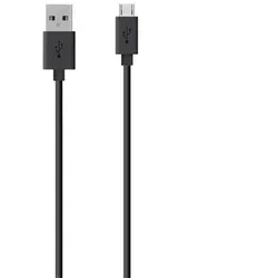Belkin USB A - Micro-USB, 2m USB Kabel USB 2.0 Micro-USB B Schwarz