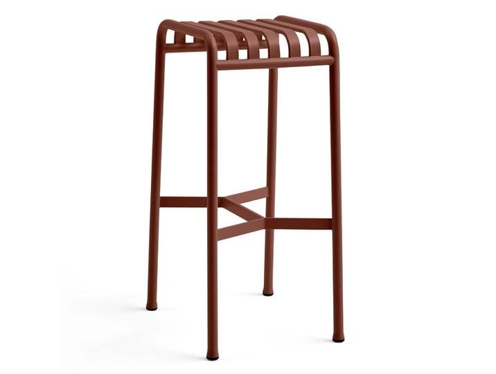 HAY Tabouret de bar Palissade Iron red