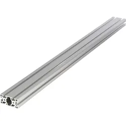 P40 40X80-0500L - Aluminiumprofil 40x80 I-Typ Nut 8, leicht, 500mm