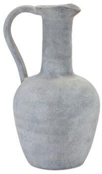 Melrose International "Grey Pitcher Vase 12""H"