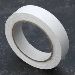 Fälzelband, Spezialpapier, Leinenstruktur 25 mm | weiß