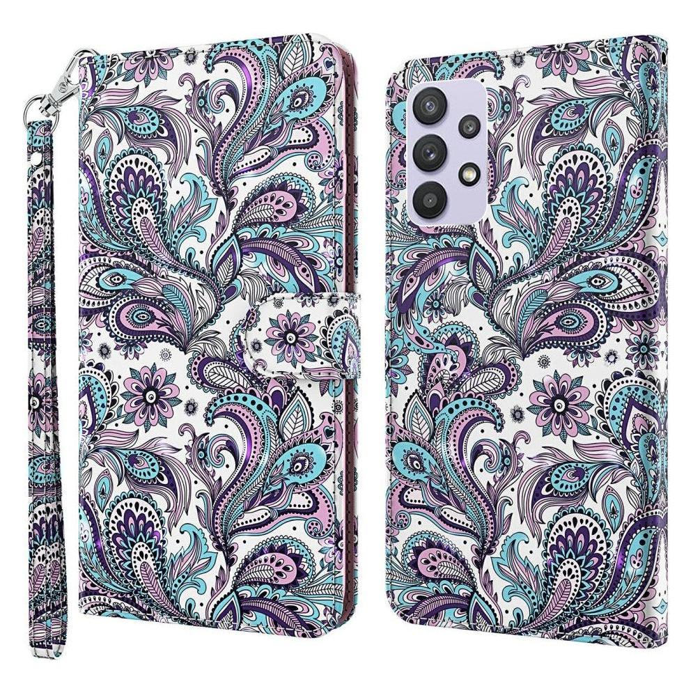 Cover-Discount Galaxy A32 5G - Etui Glitzer Effekt Paisley (Samsung Galaxy A32 5G) (101232157F)