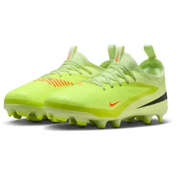 NIKE Jr. Phantom 6 Academy FG/MG Fußballschuhe Kinder 800 - hyper crimson/black-limelight 36.5