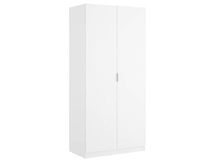 HOMEKIT Kleiderschrank, 2 Türen, Weiß, 81 x 184 x 52 cm