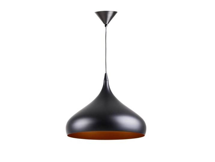 Suspension métal h34.5cm noir