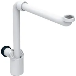 Geberit Waschbeckenablauf/ Raumsparsiphon mit Tauchrohr, 151.116.11.1