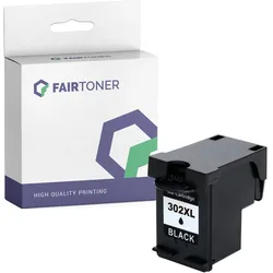 Kompatibel für HP 302XL (F6U68AE) Druckerpatrone Schwarz