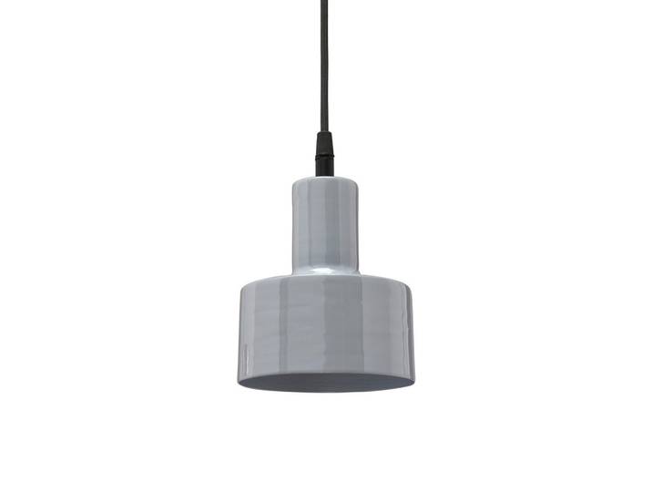 PR Home Hängeleuchte Solo, Grau, Metall, 13x19x13 cm, Lampen & Leuchten, Innenbeleuchtung, Hängeleuchten, Pendelleuchten