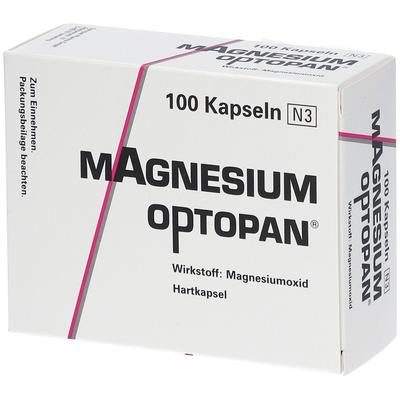 Magnesium Optopan Kapseln 100 St