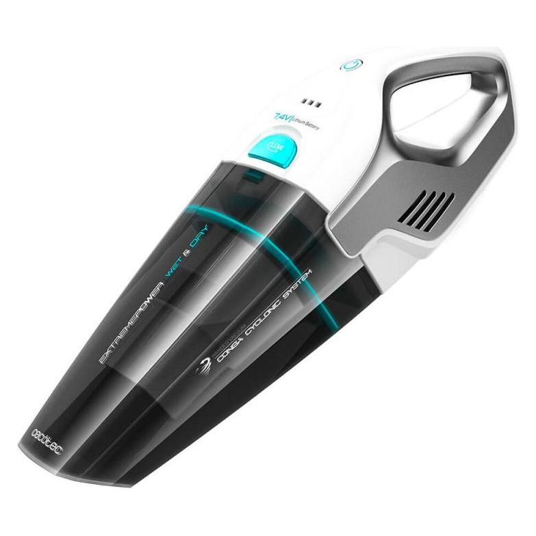 Cecotec Aspirateur à Main sans fil compatible Conga Immortal ExtremeSuction 7,4 V Hand (Noir) (05445)