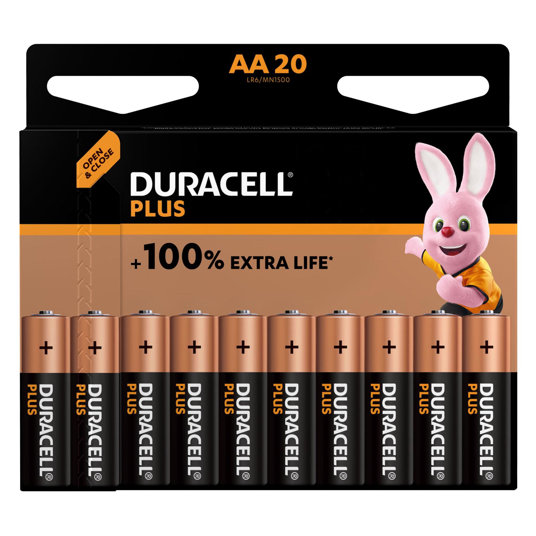 Duracell Plus Power Boost 20x LR6 (AA) (20 Stk., AA) (5000394176515)