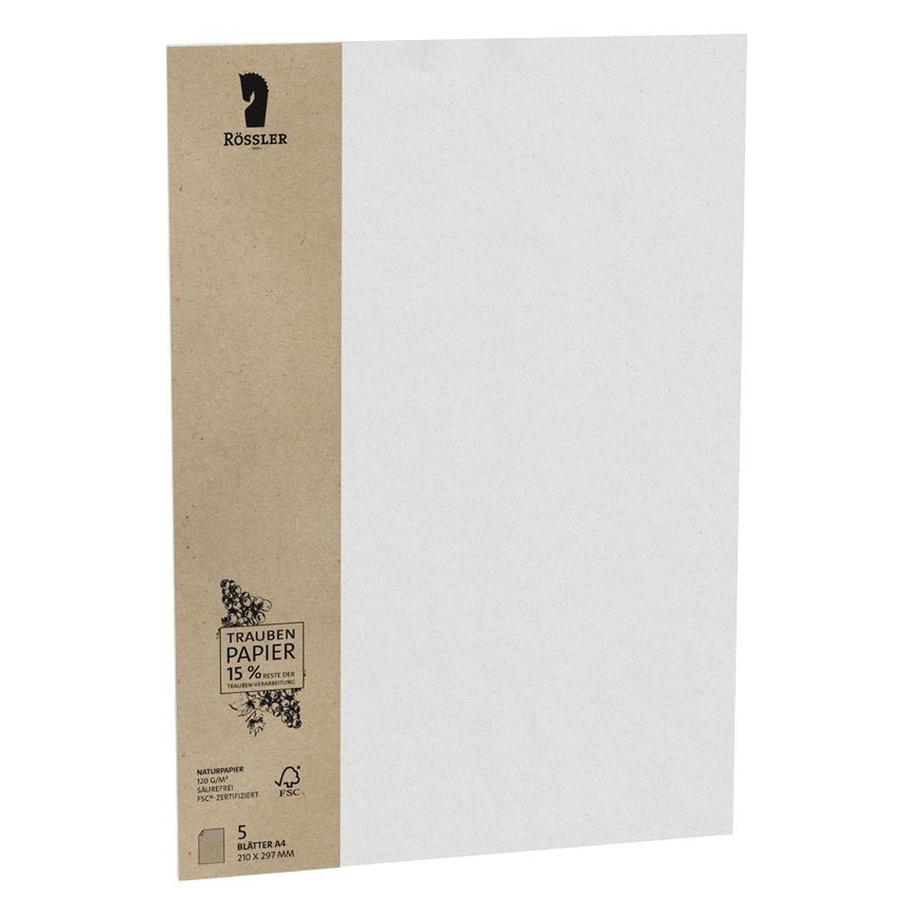 Rössler Brief Terra 5ST grape (A4, 120 g/m²) (1144001640)
