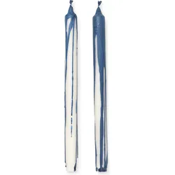 Dryp Kerzen 30 cm blau 2 St.