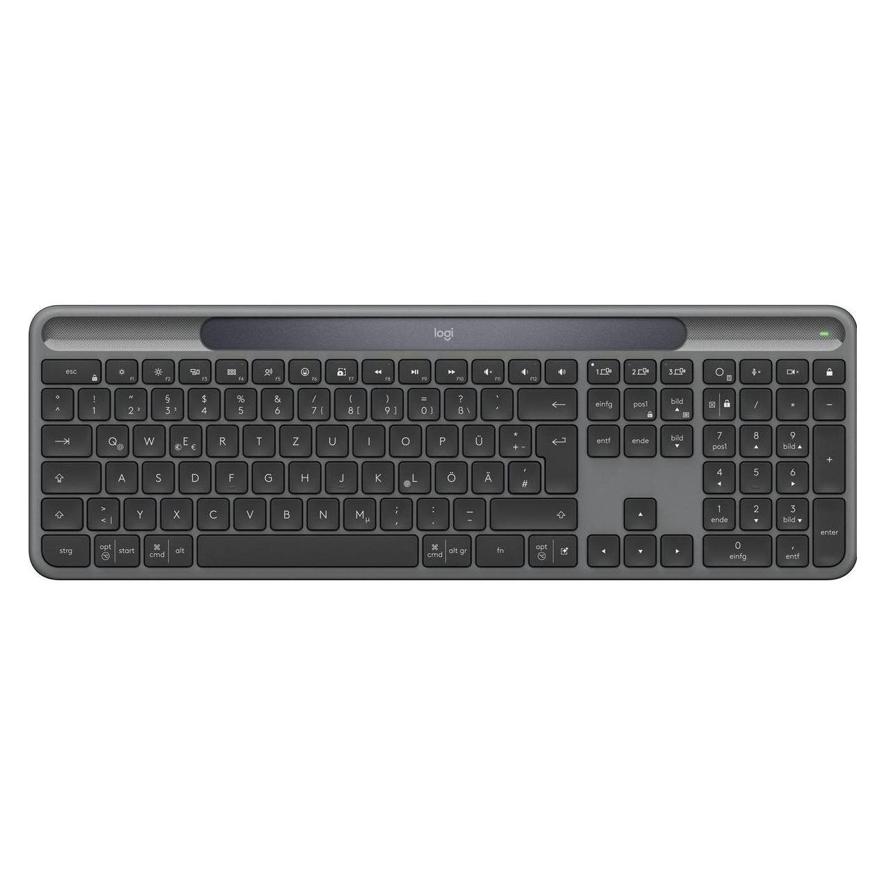 Logitech K980 Signature Slim Solar+ (DE, Kabellos) (920-013757)