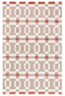 SAFAVIEH Handmade Genre Dietke Mid-Century Modern Wool Rug