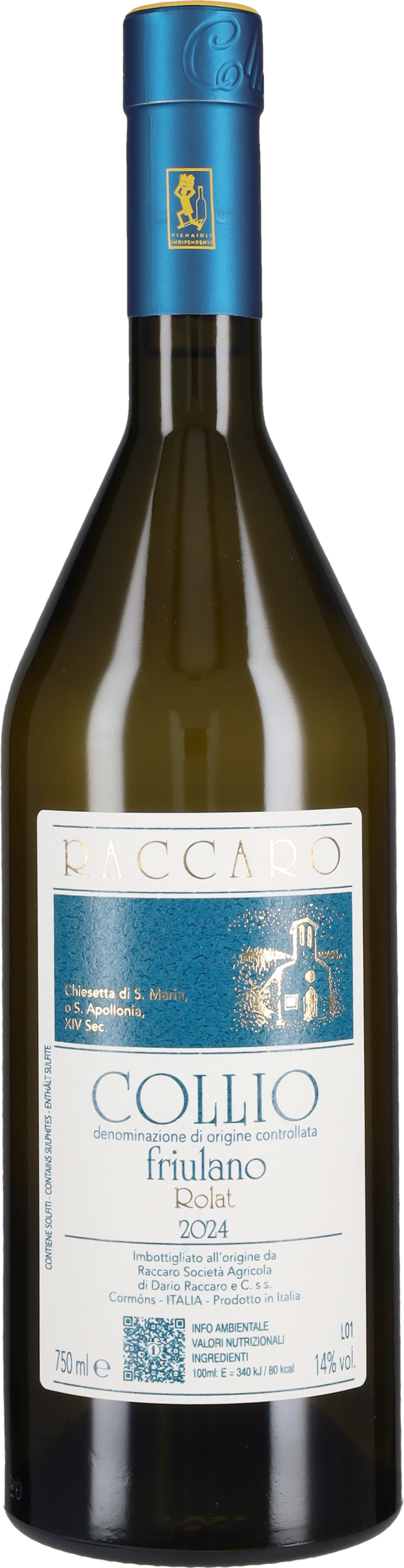 Friulano 'Vigna del Rolat' Raccaro 2025