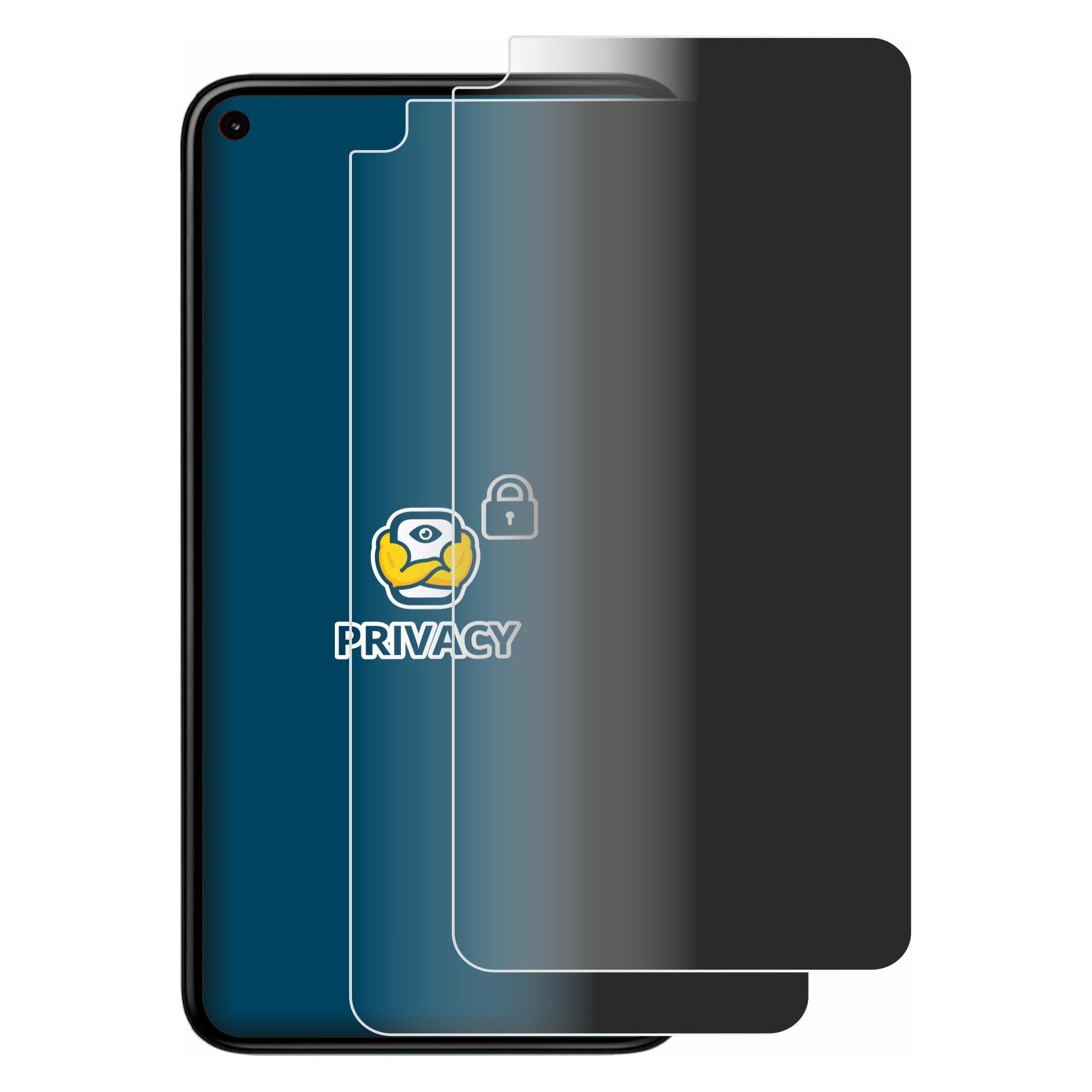Brotect Sichtschutzfolie Anti-Spy Privacy Folie Blaulicht-Schutz (Google Pixel 5) (4338427)
