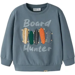 Tchibo - Name IT Kinder-Sweatshirt - Jungen - Gr. 104 - blau