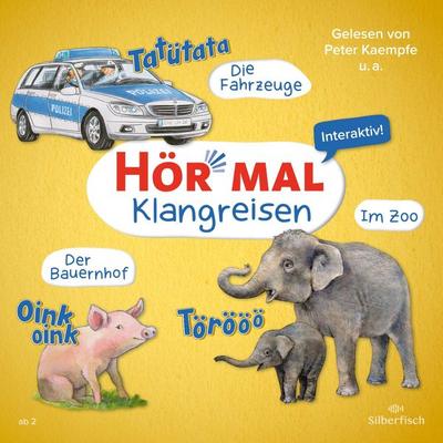 Der Bauernhof, Die Fahrzeuge, Im Zoo - Sandra Kunstmann, CD, 9783745605075