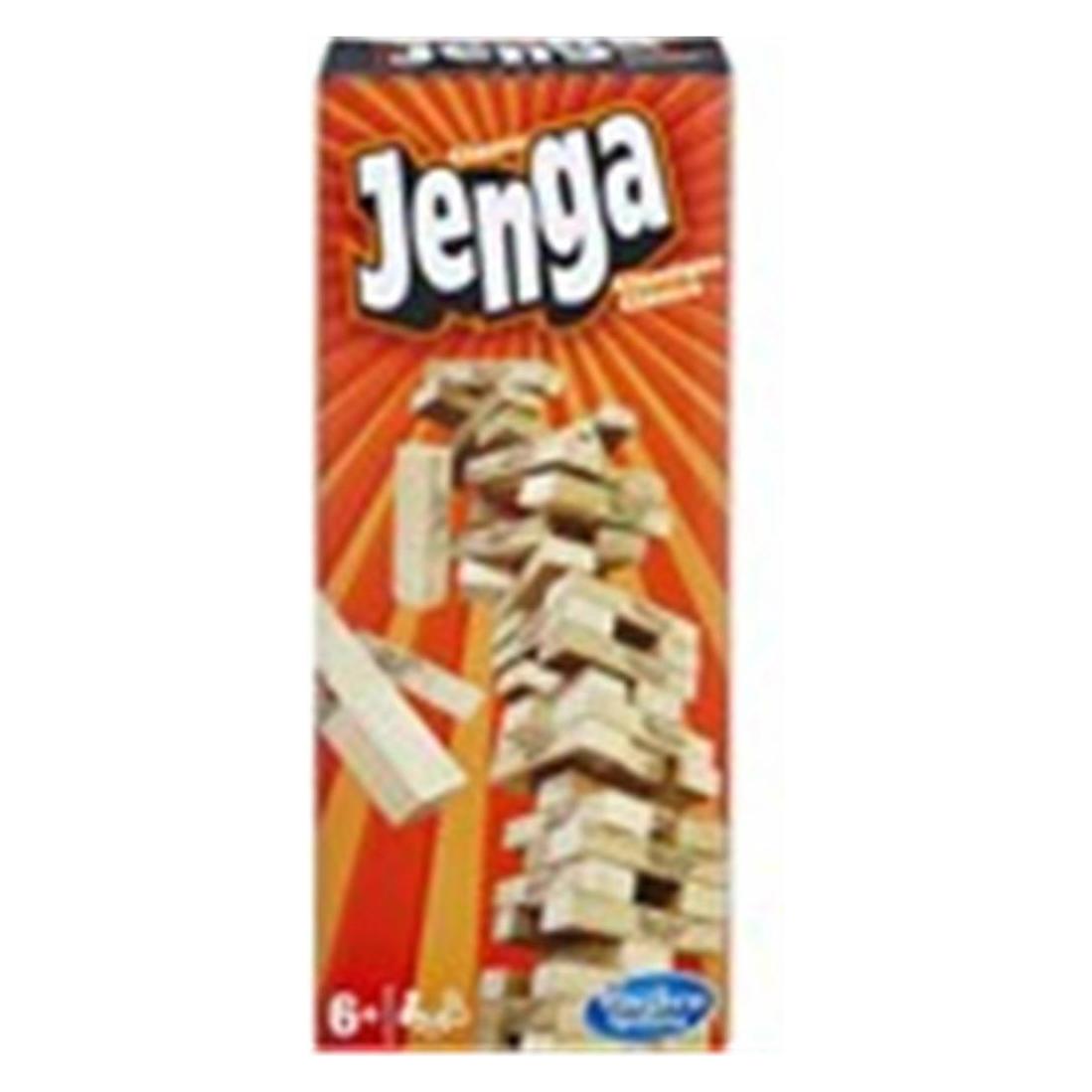 Hasbro Gaming Jenga Classic (Deutsch, Französisch, Italienisch, 1 - 4 Spieler) (A2120E24)