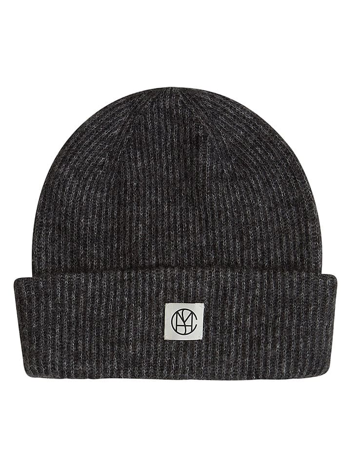 MOSS COPENHAGEN Beanie "Hope" in Anthrazit - onesize
