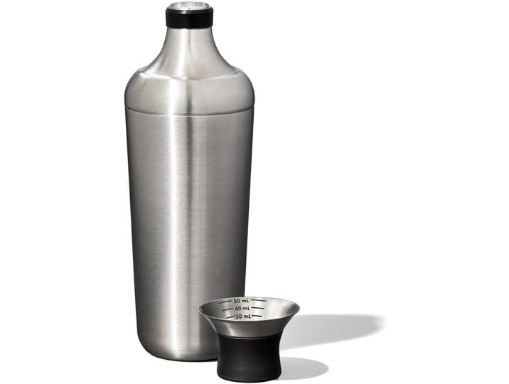 Cocktailshaker Oxo silber Edelstahl H 27.1 cm