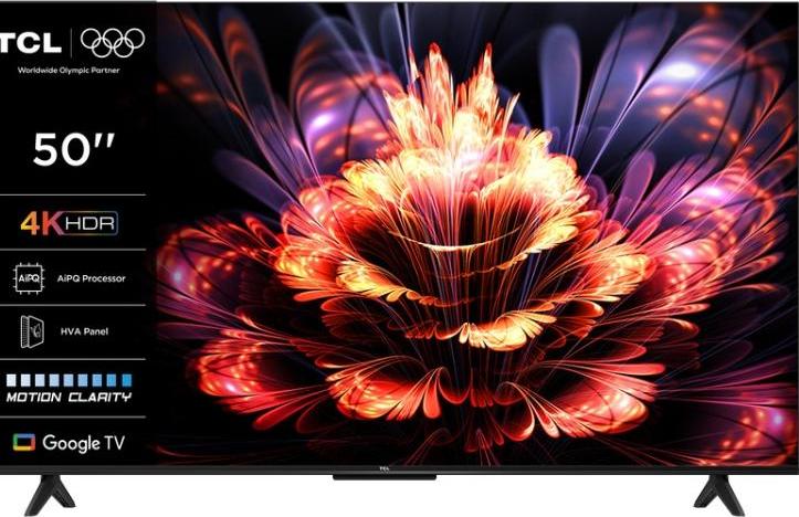 TCL V6C 50V6C, 127 cm (50"), 3840 x 2160 Pixel, DLED, Smart-TV, WLAN, Metallisch