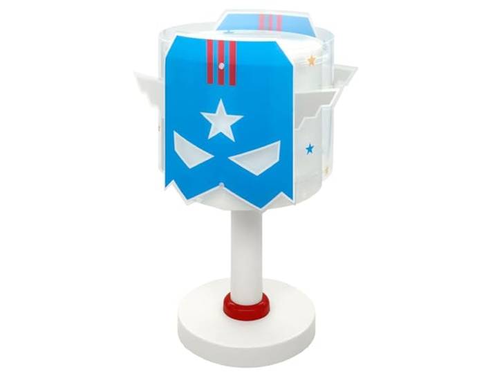 Dalber Kinder Tischlampe Blue Hero Superheld 61811N G4 LED