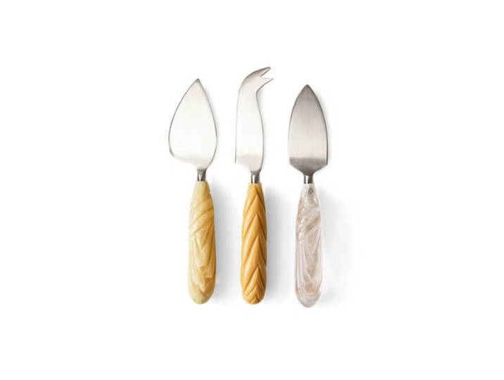 HKLIVING kaasmes (set van 3)