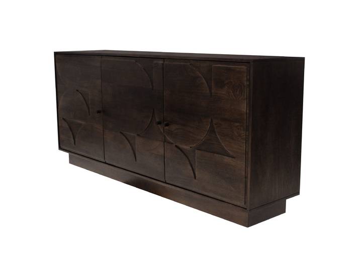 Kick dressoir Arvid - Dressoir - Mangohout - Bruin