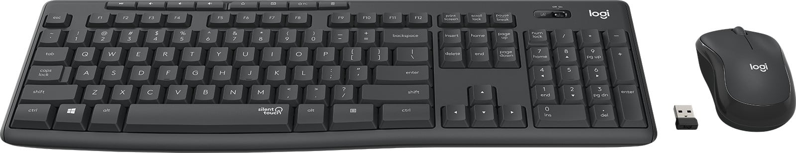 Logitech MK295 Silent Toetsenbord en muiscombinatie