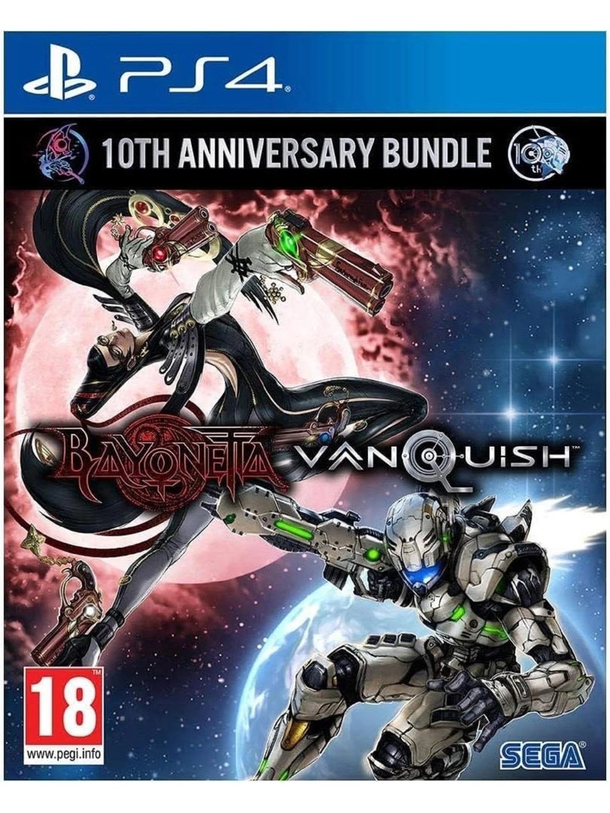 Bayonetta & Vanquish 10th Anniversary Bundle - Sony PlayStation 4 - Action - PEGI 18