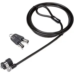 Neu Dell Premium Laptop Keyed Lock Kabel 99HPV Keys