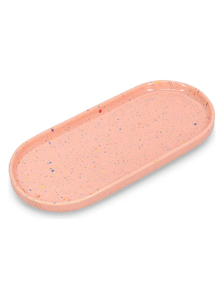 Salt and Pepper Servierteller "Fika" in Rosa - (L)20 x (B)9 cm - onesize