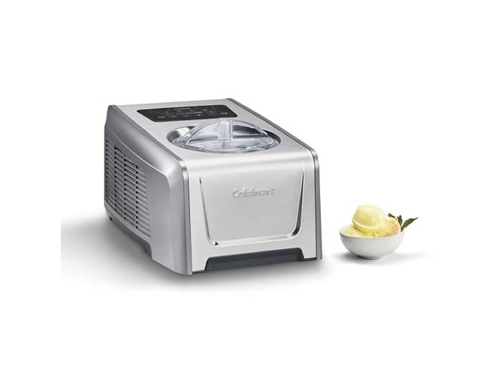 Cuisinart FreezeEase Pro – Sorbetière auto-refroidissante\, 4 programmes\, 14 fonctions\, glace/sorbet/yaourt/gelato\, prête en 40 min\, maintien 90 min\, 2 pales\, 1\,5L\, pas de pré-refroidissement