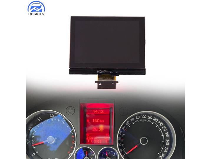 Écran LCD 1 pièce compatible avec VW Passat 3C B6 Golf5 Tacho MFA FIS Jetta Tiguan SKODA VDO Instrument Set A2C00043350 100% neuf