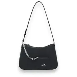 A|X Armani Exchange für Damen. XW001213AF15625UC001 Schwarze Kettenhandtasche (OSFA), Lässig, Polyester